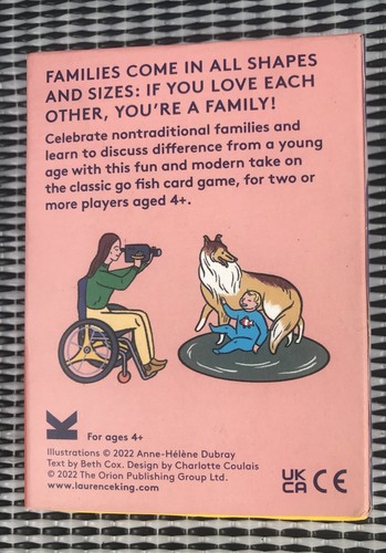 Wir sind Familie: Ein Go-Fish-Spiel für moderne Familien von Laurence King Verlag - Bild 2 von 3