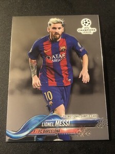 2017-18 Topps Chrome UCL Promotional Sample Lionel Messi #LG-LM