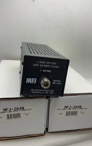 MFJ ENTERPRISES, INC MFJ HF VHF/UHF HF-UHF CARGA FICTICIA TIPO N 1,5 kW MFJ-264N - Imagen 3 de 4