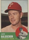 1963 Topps - Jack Baldschun #341