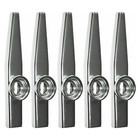 Taifun PureKazoo silber | 5 Stück | Membranophon | Ansingtrommel | Kazoo | NEU
