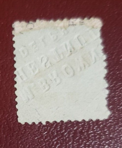 US Used IRS- Scott #R135 Washington 2c Orange and Black IRS Blue Paper, Embossed - Picture 2 of 2