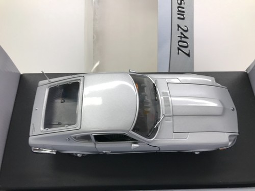SUN STAR 3503 DATSUN 240Z 1972 -SILVER MET. 1:18- GOOD IN BOX - Imagen 4 de 7