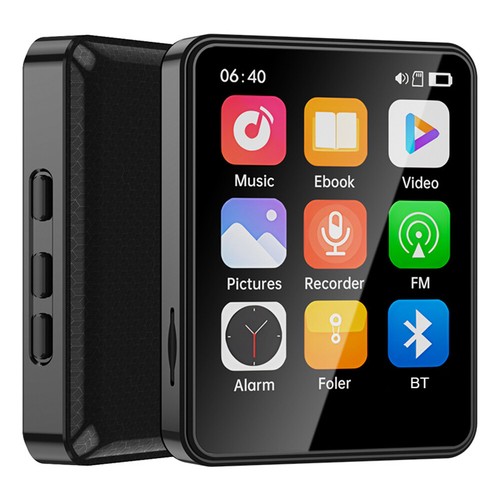 MP3 Player Bluetooth 5.3 Full Touch Screen with Line-in Speaker and FM Radio US - Picture 18 of 24