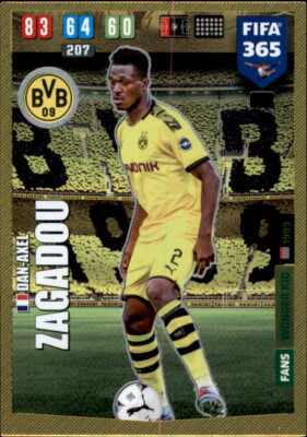 Panini Fifa 365 2020 Karten Cards 195 - Dan-Axel Zagadou - Wonder Kid