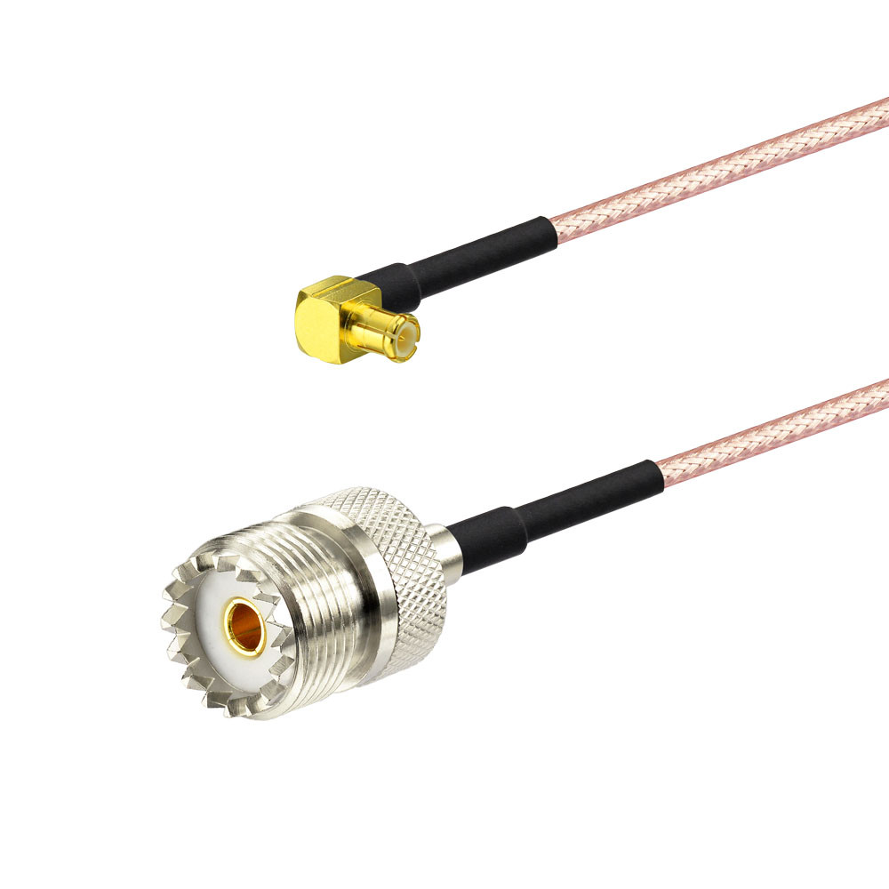 Mmcx Cable Pack Of 2 RF RG316 Pigtail RP-SMA Female Antenna Connector To MMCX Male Low Loss Coaxial Cable Adapter Right Angle 4 Sma Connector - Foto 6