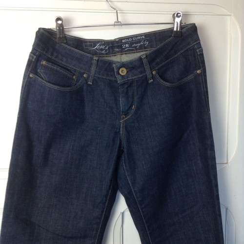Levis L34 Curve Femme Droit Jeans W28 Bold Bleu FxPqwEFnr0
