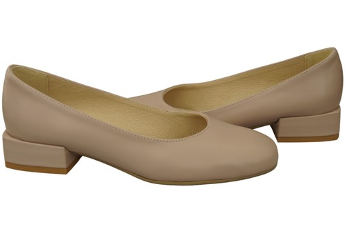 Zapatos de salón de cuero natural súper cómodos planos 204 ElitaBut - Imagen 5 de 132