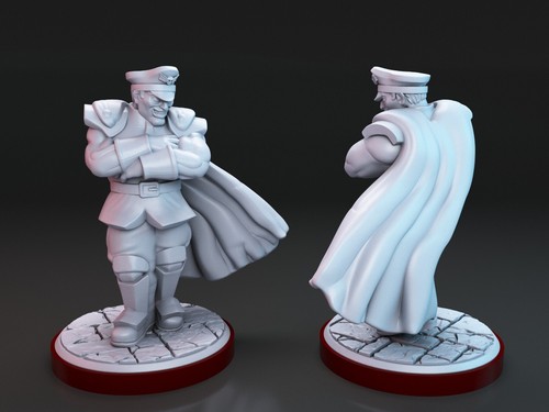 Tranka VS Mason fighting miniatures for tabletop, boardgames, dioramas... - Picture 2 of 6
