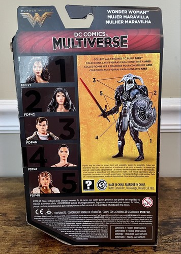 Wonder Woman Action Figure DC Comics Multiverse Movie TRU Exclusive ARES Shield - Bild 2 von 2