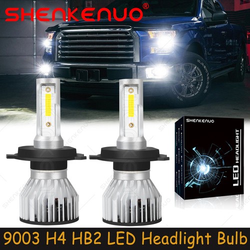 Bombilla de faro LED blanca para Toyota Prius 2001-2003 H4 9003 luz locomotora alta 36W F7 - Imagen 2 de 18