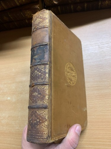 Raro 1849 " Storia Di Grecia " George Grote Volume 6 Antico Libro (P6)