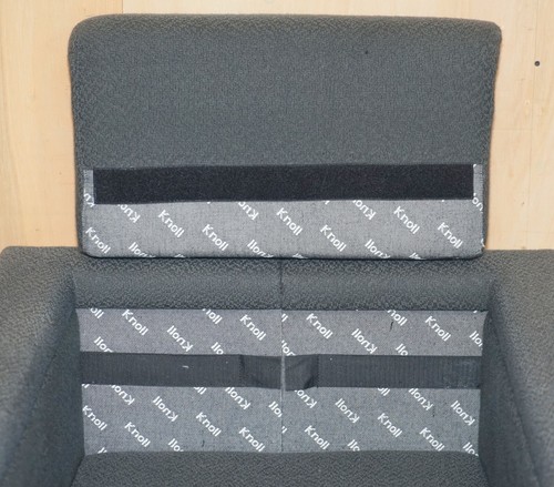 ORIGINAL PAIR OF 1988 TRIX AND ROBERT HAUSSMANN FOR KNOLL MIRRORED ARMCHAIRS - Picture 24 of 24