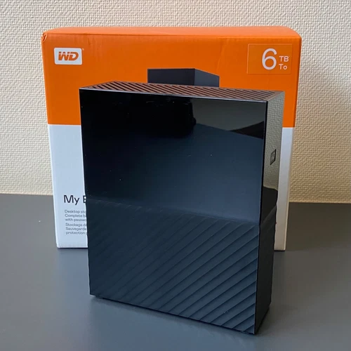 WD My Book™ Festplatte, 6 TB HDD, 3,5 Zoll, extern, Schwarz, USB3.0