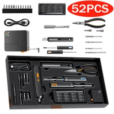 Home Tool Kit 52-PCS Household Hardware Tool Set Auto Maintenance Repair Tools
