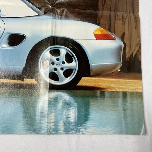1996 PORSCHE BOXSTER LAUNCH CHRISTOPHORUS OFFIZIELLES MAGAZIN POSTER 21”x32” - Bild 5 von 11