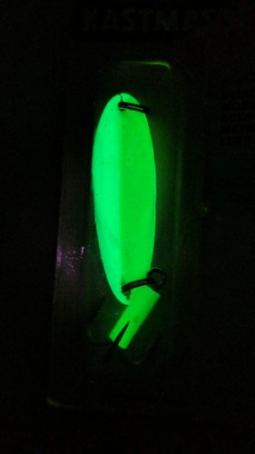 Glow In The Dark Casting Spoon Acme Kastmaster Glowmate Superior Glow 3/4 or 1oz - Picture 3 of 32