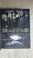 Deadwood: The Complete Third (3 3rd) Season DVD Box Set HBO Very Good!
