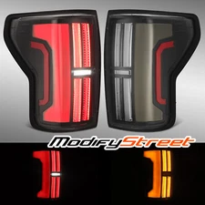 For 2007-2013 Toyota Tundra NOVA-Series Prismatic LED Tail Lights Black