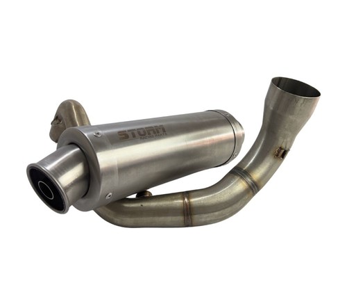 Scarico Completo Storm By Mivv Gp Acciaio Inox Bmw G 310 R 2018 > 2023 - Imagen 3 de 5