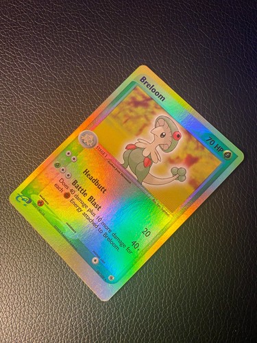 Breloom Reverse Holo Rare 16/109 Ruby & Sapphire Pokemon Card - Picture 2 of 8