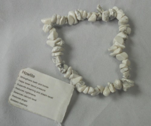 Natural Gemstone Chip Bracelets by Healing Light Stone Rhyolite Unakite Howlite - Picture 18 of 28