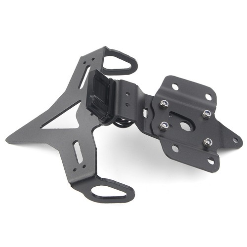 1x License Plate Holder for YAMAHA MT 07 FZ07 2013-2019 Black Tail Bracket - Picture 7 of 10
