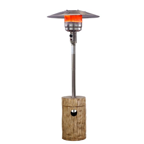 Afterglow 48,000 BTU Terrafab Base Patio Heater, Internal Gas Tank, Light Yellow - Picture 1 of 12