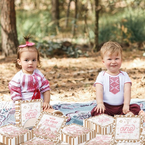 Cowgirl Napkins for Rodeo Baby Shower Western Party Supplies Pink 40 Pcs - Picture 5 of 6