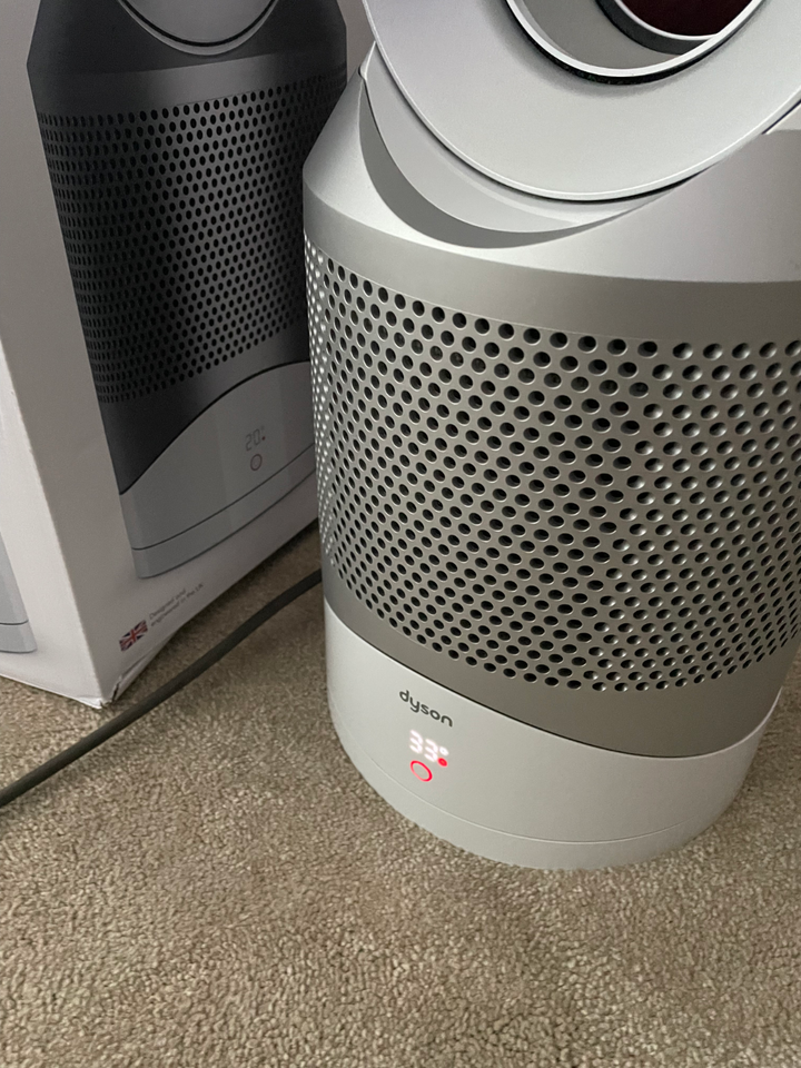 Dyson Pure Hot + Cool Air Purifier White/Silver Fan and Heater