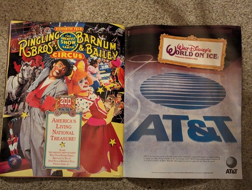 1993 Walt Disney's "Aladdin World On Ice" Souvenir Program - Kenneth Feld - Picture 24 of 24