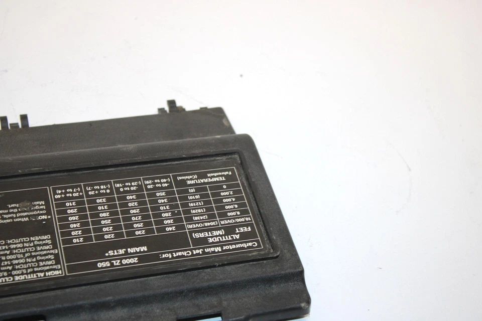 Крышка лотка для инструментов 00 Arctic Cat Zl 550 Esr оригинальная 1670-049 SA216 - Изображение 2 из 4