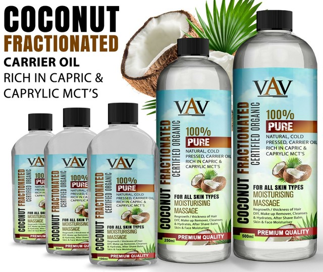 Coconut Fractionated Oil Perfect for moisturising and massage High Quality UK Coconut Fractionated Oil Perfect for moisturising and massage High Quality UK