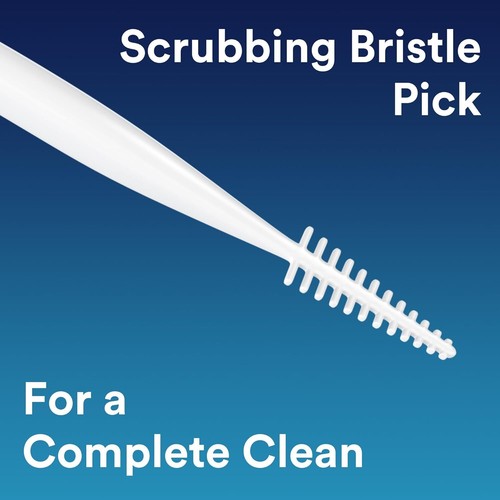 DenTek Complete Clean Easy Reach Floss Picks, 75 Count - Durable, No-Shred Floss - Picture 7 of 13