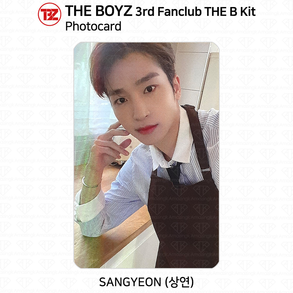 The Boyz 3rd Fan Club The B Kit Official Goods Photocard