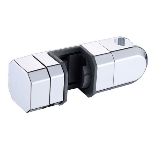 Universal 15mm 30mm Chrome Shower Rail Head Holder with Adjustable Bracket - Picture 3 of 25