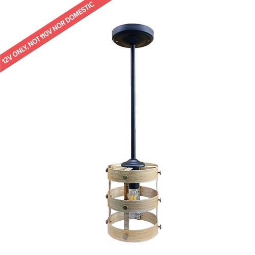 12V 21" LED Ceiling Pendant Light Hanging Lamp RV Camper Kitchen Dinning Room - Bild 1 von 5