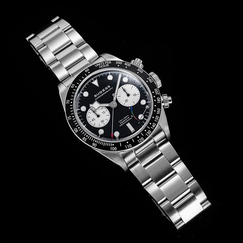 Seagull Sugess ST1907 Panda 41mm Black Power Indicator Chronograph 1963 BNIB - Picture 7 of 18