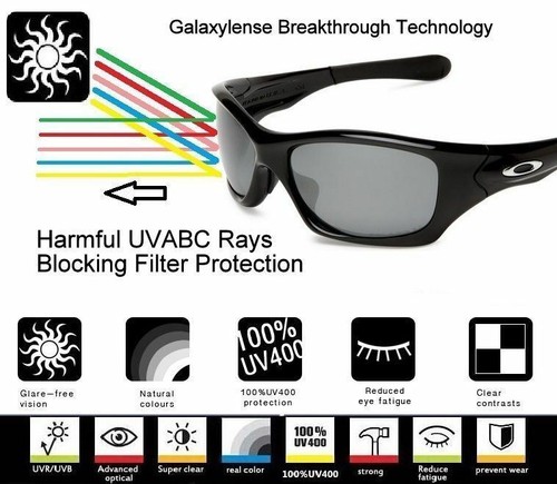 Galaxy Replacement Lenses For Oakley M2 Frame Blue&Red Polarized 2 Pairs - Picture 6 of 9