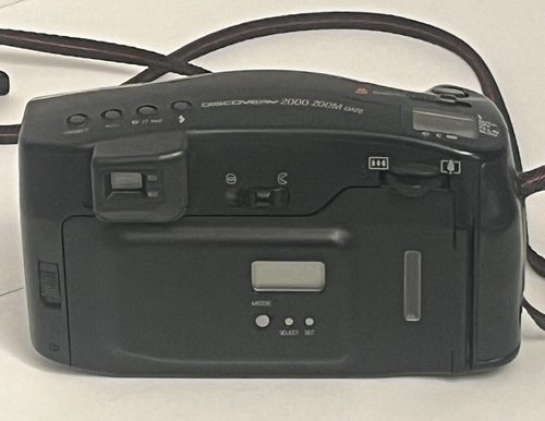 Fuji Discovery 2000 Zoom 35mm Point & Shoot Film Camera Tested As Is - Picture 3 of 21
