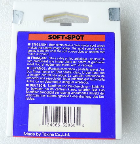 52mm Hoya Soft Spot Filter - 2 Filters in 1 - NEW - Picture 3 of 4
