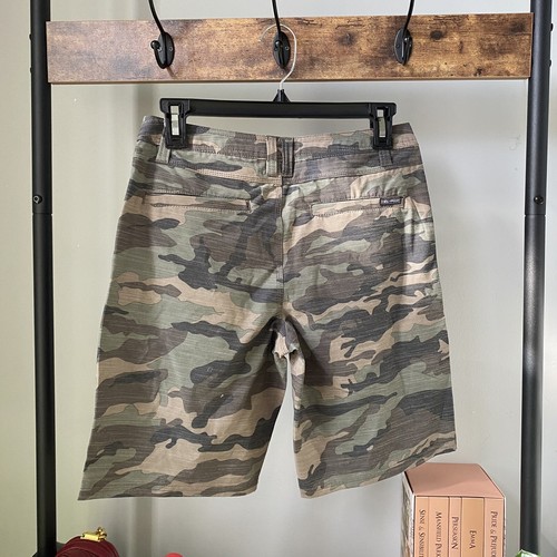 O’NEILL hyperdry Boys Locked Slub Hybrid Shorts in Camo green size 14 (W27) NEW - Picture 4 of 6