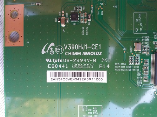 LG 39LN5300 TCON V390HJ1-CE1 KIT - Picture 2 of 3