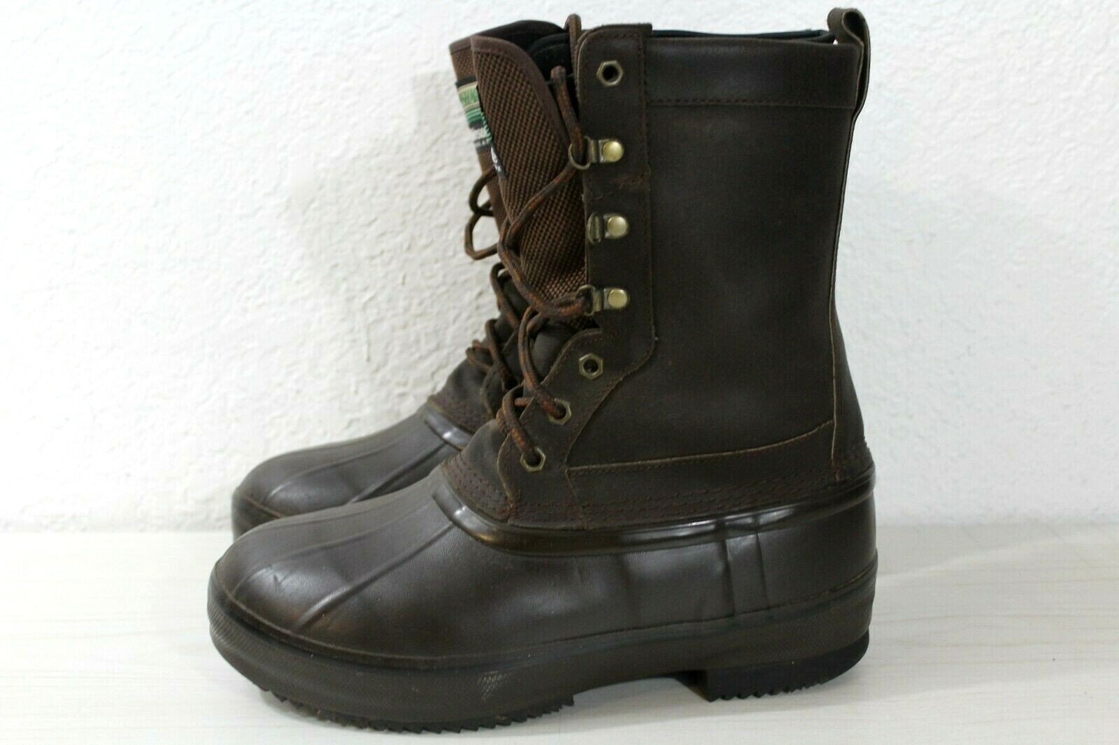 insulated slip on duck boots