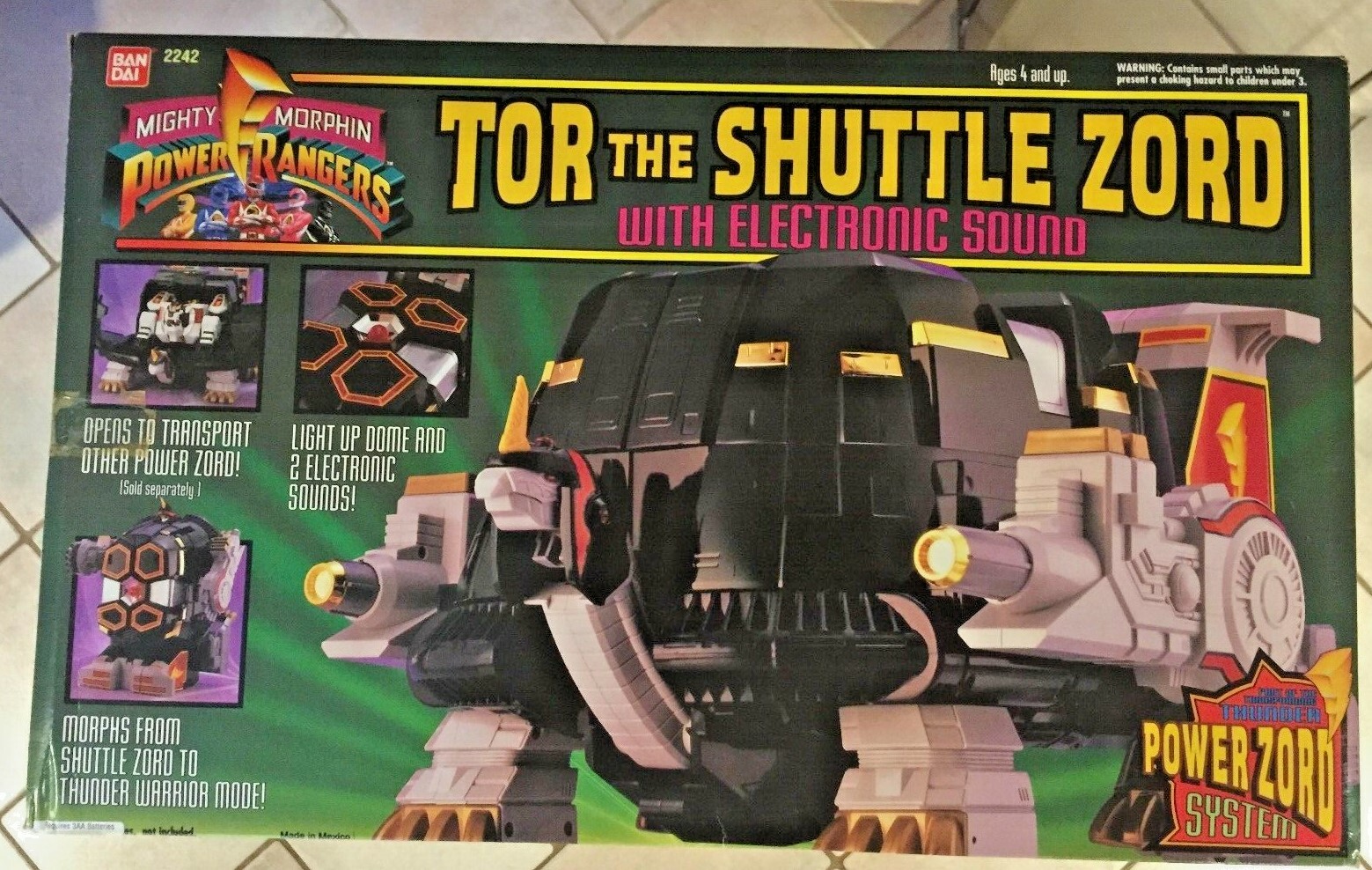 Energia RANGERS TOR THE SHUTTLE ZORD WITH ELECTRONIC suono Energia RANGERS TOR THE SHUTTLE ZORD WITH ELECTRONIC suono sconto online di vendita