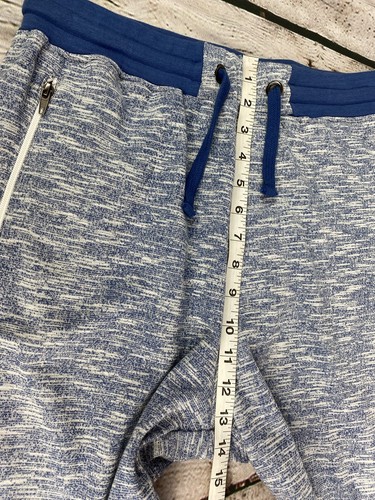 Pantalones Cortos Lions Crest English Laundry Para Hombres Medianos Azul Tejido Cómodos Nuevos con Etiquetas - Imagen 6 de 8