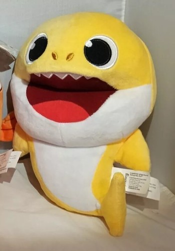 3 Pinkfong Baby Shark Song 2 Plush/ 1 Puppet Tempo Control WowWee Tested Works - Picture 5 of 7