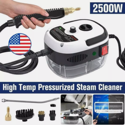 #ad Handheld High Temp Steam Cleaner High Pressure Household Cleaning Machine 2500W $37.59