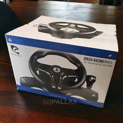 PIRANHA SPEED-RACING WHEEL FÜR PLAYSTATION 3 UND PS4 MODEL 309615