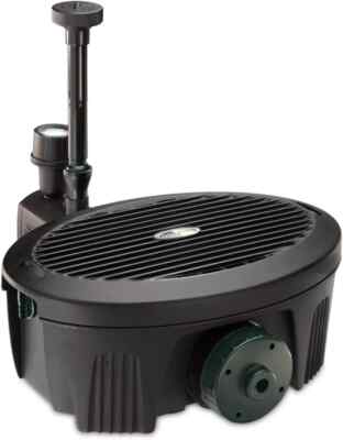 Aquagarden Inpond 5 in 1 Teichpumpe + Filter Tauchwasserpumpe Teiche 2.000 L NEU
